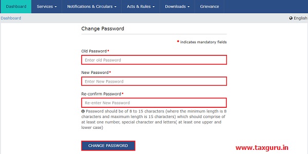 Change Password 2