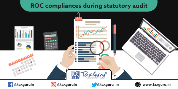 ROC compliances during statutory audit