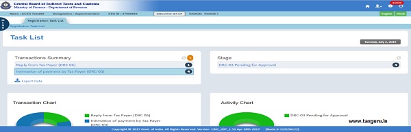 Step1-Superintendent login with SSOID and select task