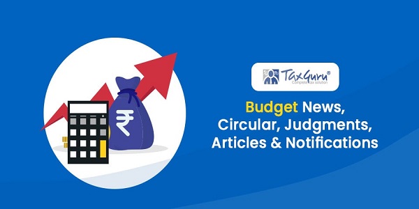 Budget Notification Circular