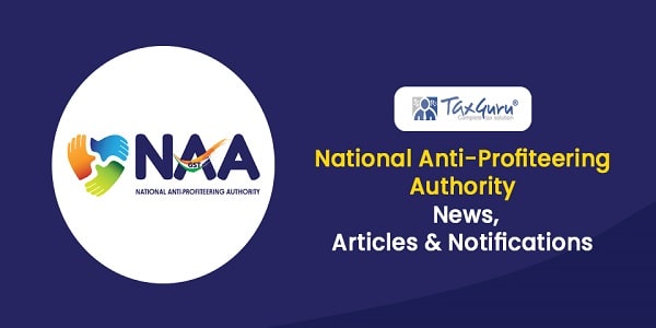 No penalty for Anti-Profiteering infringement before 01.01.2020
