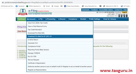 ITR 1 For The Financial Year 2020-21