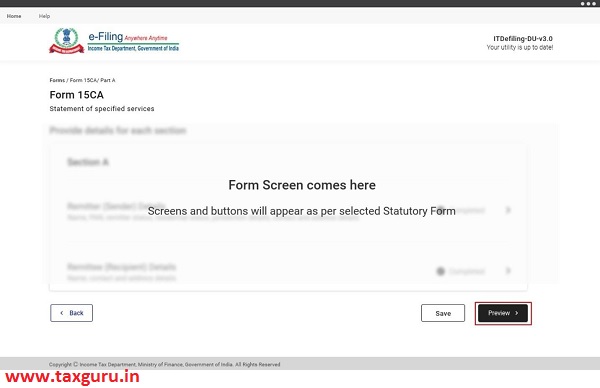 Form Screen