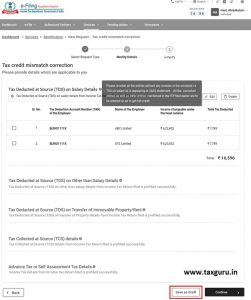 How to Raise Income Tax Rectification Request on Portal