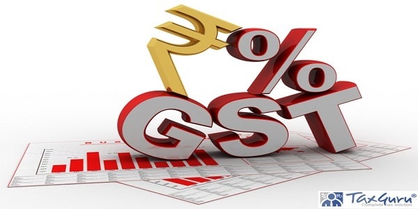 3d rendering GST Tax India with rupee sign
