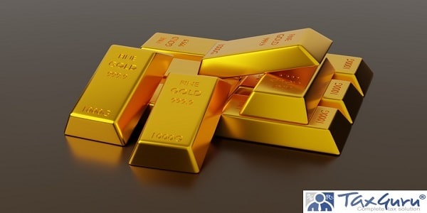 Bar of gold for Business and Investment.