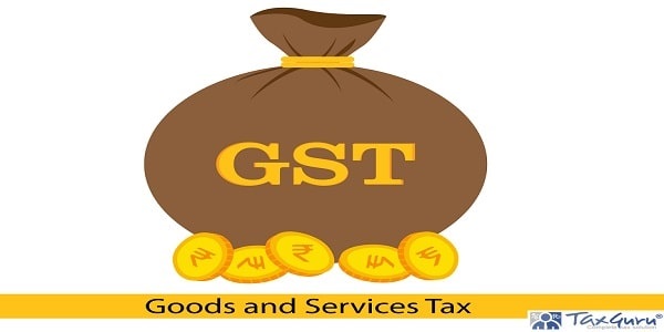 Creative vector illustration for Goods and Service Tax acronym GST
