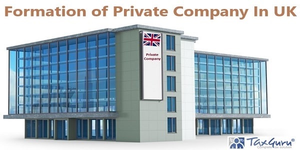 Formation of Private Company In UK