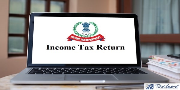 Income Tax Return with logo
