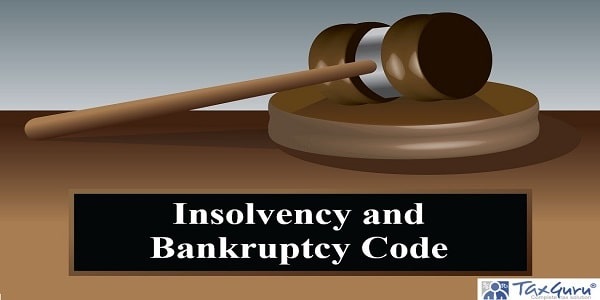 Judge gavel with insolvency and bankruptcy code text