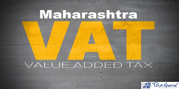 Maharashtra VAT on concrete wall background