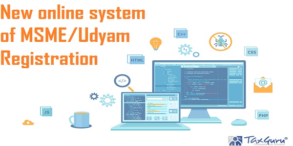 New online system of MSME and Udyam Registration
