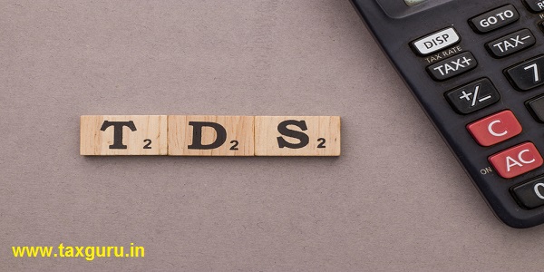 Word TDS written on wooden cubes stock image