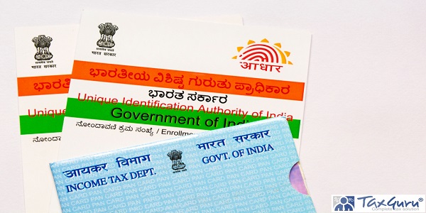Aadhaar card and pan card which are issued by Government of India as an identity card