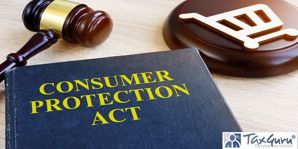 Consumer protection act and gavel on a table