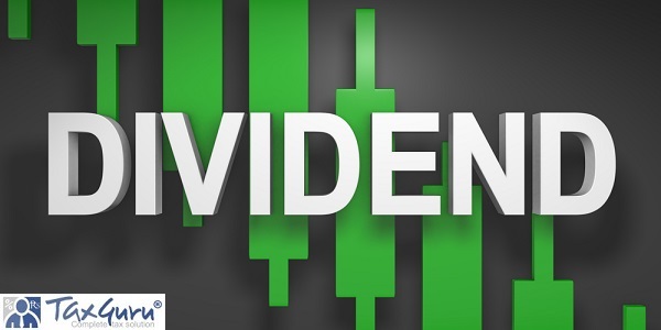 Dividend is sum of money paid regularly typically annually by a company to its shareholders out of its profits