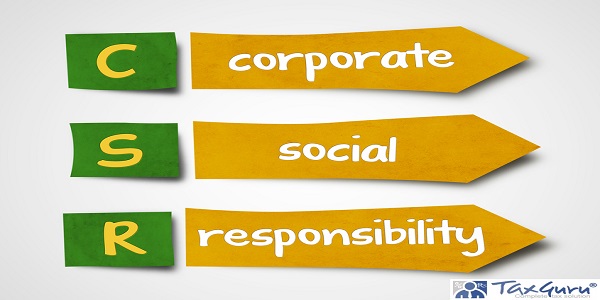 Illustration of sticky note of abbreviation csr corporate social responsibility