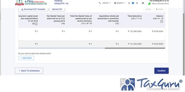 Reporting of Capital Gain on Sale of Equity – ITR 2 Image 9