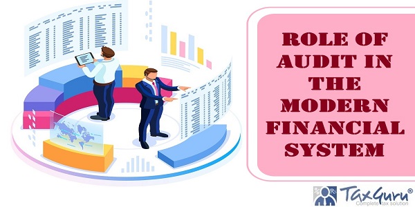 Role of Audit in the Modern Financial System
