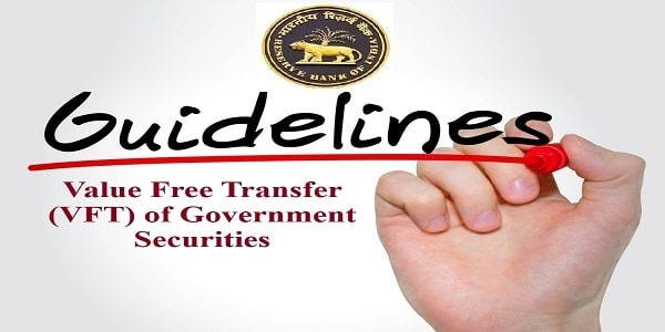 Value Free Transfer (VFT) of Government Securities