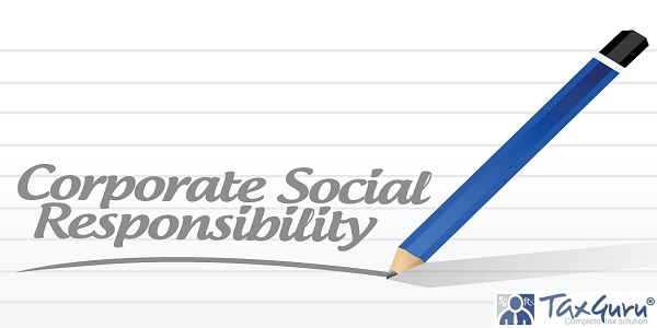 csr corporate social responsibility message illustration design over a white background