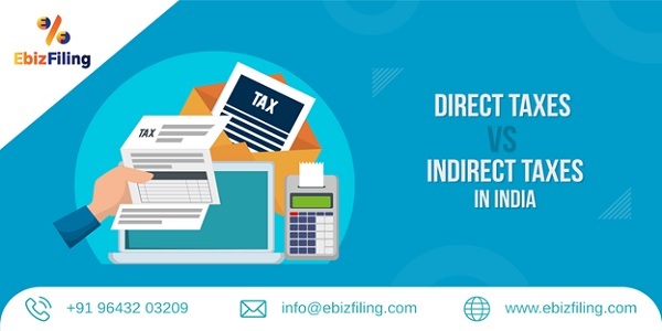 Direct taxes vs Indirect taxes in India