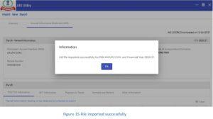 Annual Information Statement (AIS) User Guide – AIS Utility