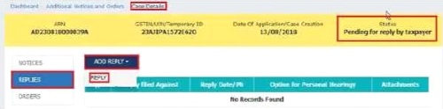 How To Reply To A Notice on The GST Portal