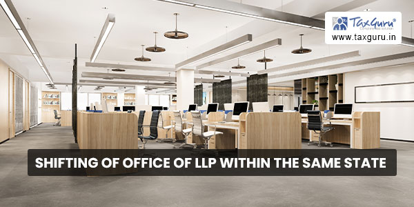 Shifting of Office of LLP within the Same State