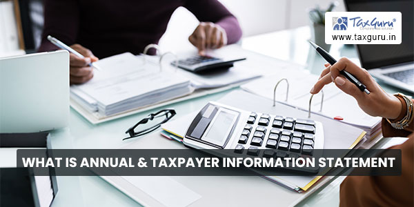 What is Annual & Taxpayer Information Statement