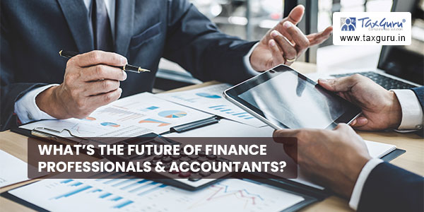 What's the Future of Finance Professionals & Accountants