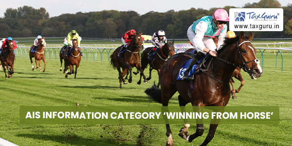 AIS information category ‘Winning from horse’