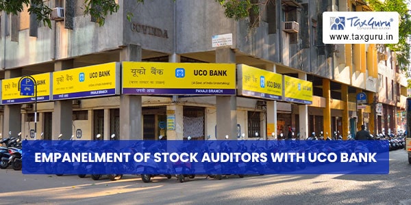 Empanelment of Stock Auditors with UCO Bank