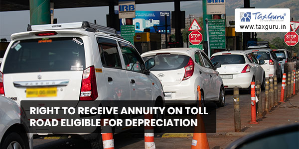 Right to receive annuity on toll road eligible for depreciation