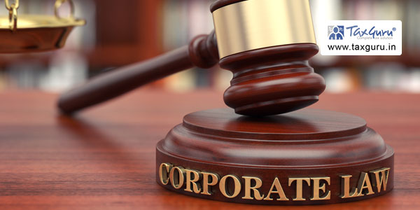 corporate law in india