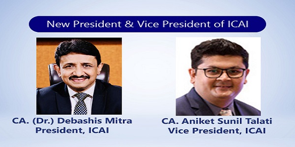 ICAI elects President & Vice-President for the year 2022-23