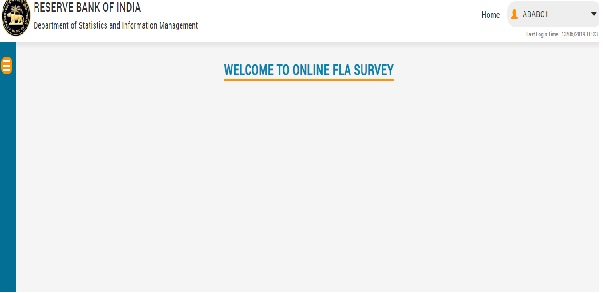 Entry in FLA online form