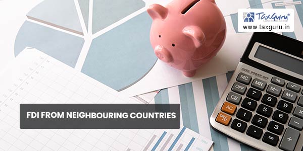 FDI From Neighbouring Countries