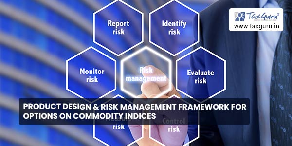 Product Design & Risk Management Framework for Options on Commodity Indices