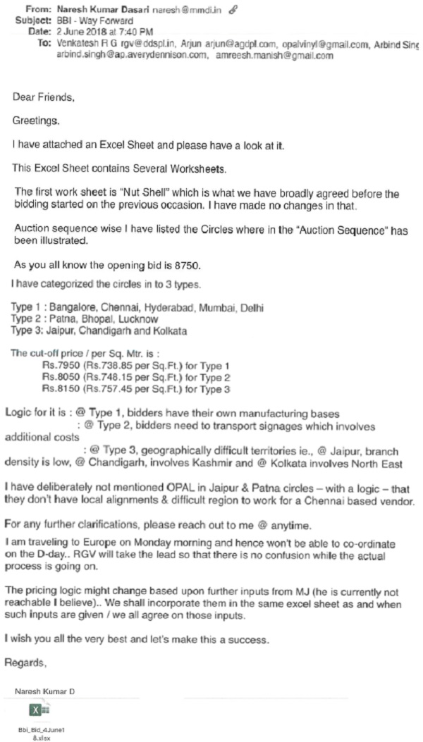 E-mail dated 02.06.2018