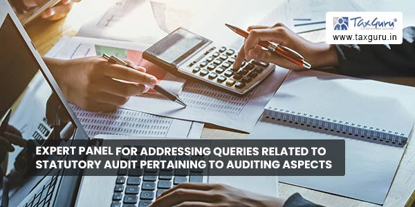 Expert Panel for Addressing queries related to Statutory Audit