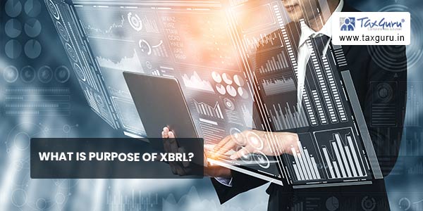 What is purpose of XBRL