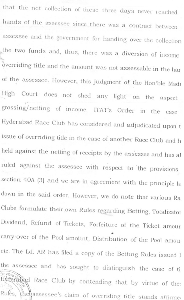 Hyderabad Race Club 6