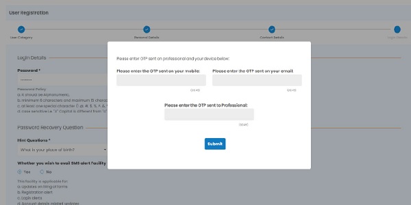 OTP for main Professional