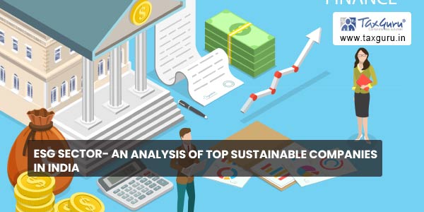 ESG Sector- An Analysis of Top Sustainable Companies in India