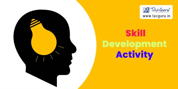 Skill Development activity eligible for Registration under section 12AA