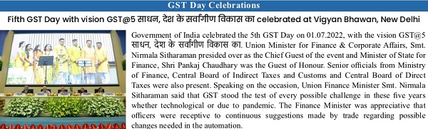 GST Day Celebrations
