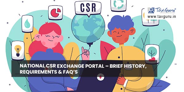 National CSR Exchange Portal – Brief History, Requirements & FAQ’s