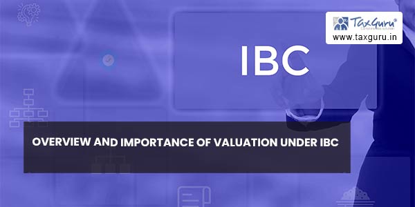 Overview and Importance of Valuation under IBC