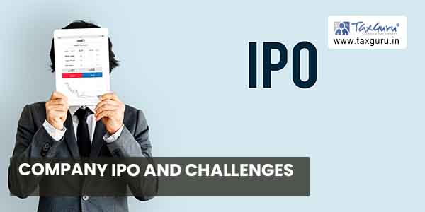 Company IPO and Challenges